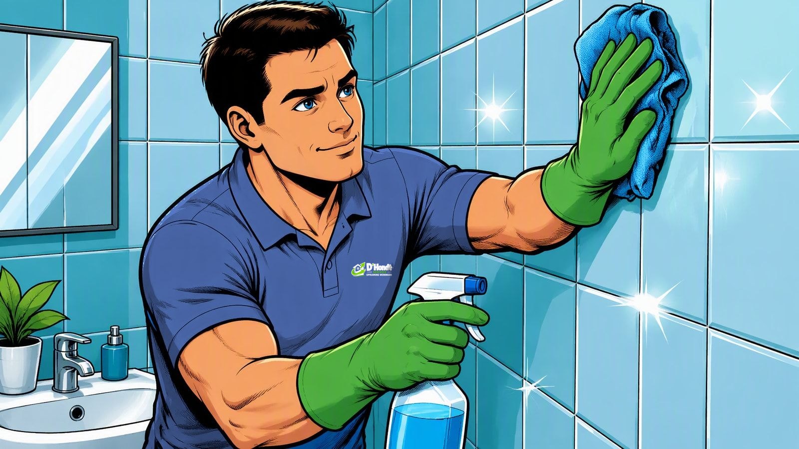 Illustration: cleaning & disinfection